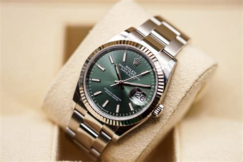 mint green rolex datejust 36|rolex datejust 36 126234.